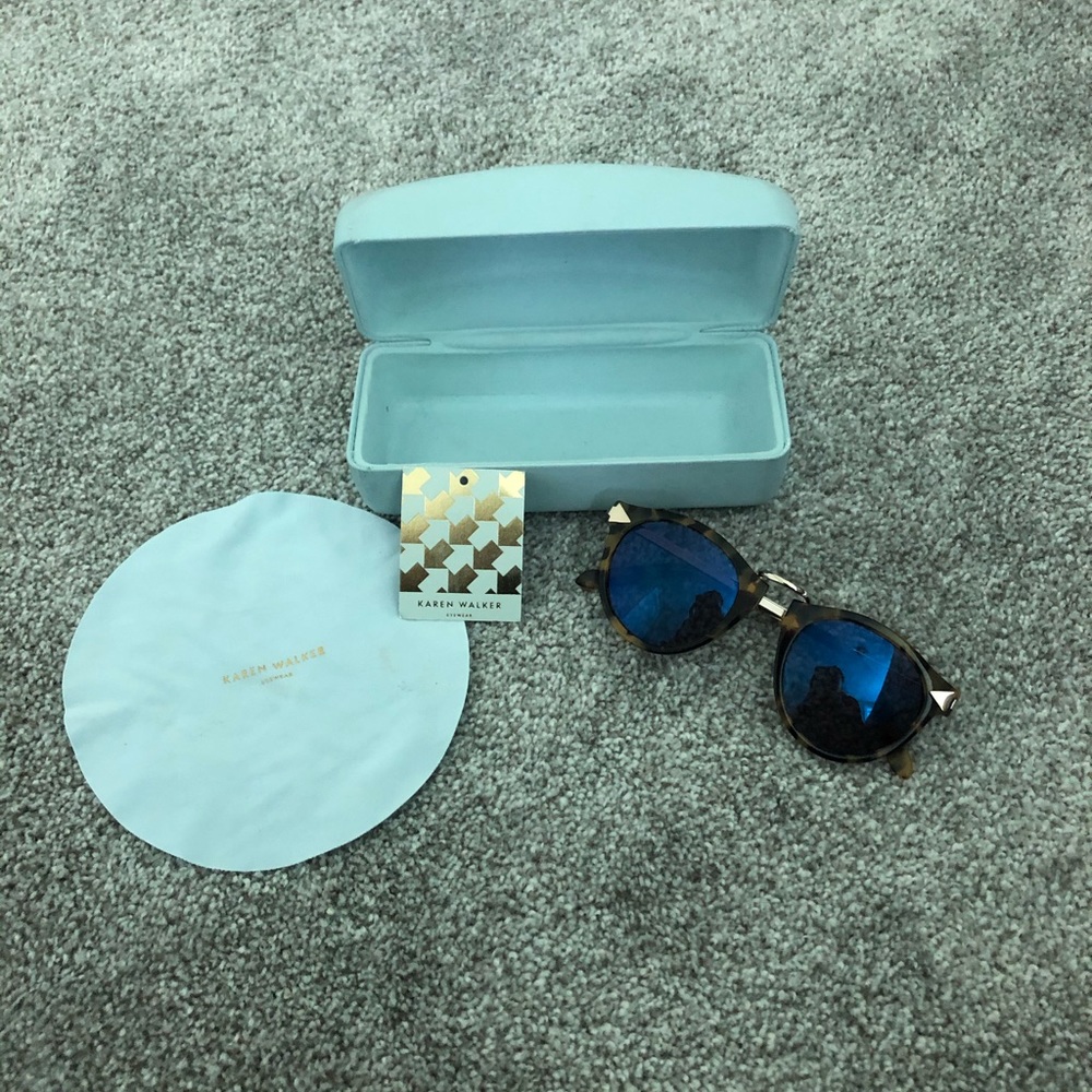 Karen Walker Crazy Tort Sunglasses